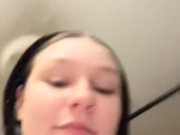 Sneaky bathroom ass claps 11/16