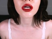 Red Lips Mouth Tease 3/16