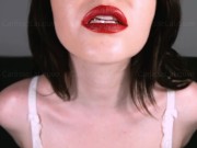 Red Lips Mouth Tease 4/16