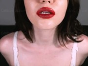 Red Lips Mouth Tease 5/16