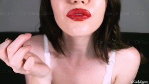 Red Lips Mouth Tease