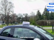 Fuck taxi - Horny cutie loves to ride a taxi and bounce on my dick! 1/16