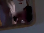 Kandi sucks off Kane and try’s to deepthroat in the mirror 16/16