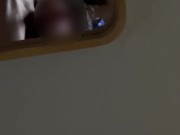 Kandi sucks off Kane and try’s to deepthroat in the mirror 8/16