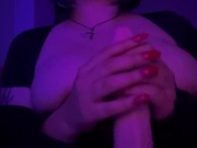 Goth milf throat fucking dildo 4/16