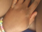 MISSING MY BIG DADDY AT WORK  SO I DECISED TO PLAY WITH MY PRETTY WET PUSSY. 13/16