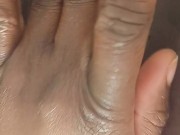 MISSING MY BIG DADDY AT WORK  SO I DECISED TO PLAY WITH MY PRETTY WET PUSSY. 2/16