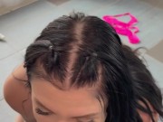 CUTE GIRL USING  HER NEW TOY UNTILL SQUIRTS 8/16