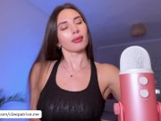 ASMR * A sexy brunette Cleo Patrice Fast and Aggressive Mic Pumping and Make You Cum 12/16