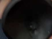 Pussy getting stretched with sex toy 11/16