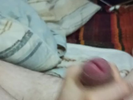 18 year old boy cums on video