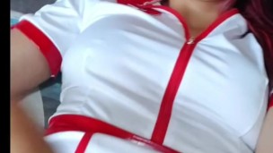 💦Fucking MILF stepmom and big cumshot on hairy pussy close up💦