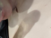 21YO Curvy Girl Fetish Fucks Mouth & Ass with Dildo switching back and forth 9/16