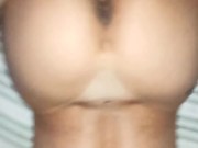 Estamos sozinhos em casa e minha meia irmã fica com tesão 16/16