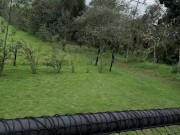 Mis vecinos me observaban mientras me masturbo al aire libre 9/16