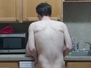 Heather Kane Kitchen Creampie (behind shot) 10/16