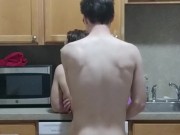 Heather Kane Kitchen Creampie (behind shot) 5/16