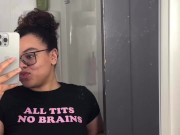 Zahra Bliss Loves Flashing her Perfect Boobs in Public 🖤 2/16