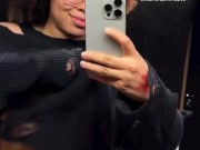 Zahra Bliss Loves Flashing her Perfect Boobs in Public 🖤 4/16