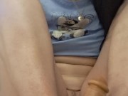 Jerking off a dick with my legs 4/16