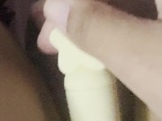 Using my new toy plus my vibrator 10/16