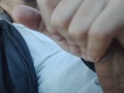 Extremely risky jack off in public💦 16/16