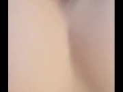 Getting her asshole ready for a pounding 8/16