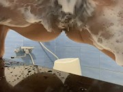 【盗 撮】【個人撮影】【素人】【女子大生】【日本人】リアル盗 撮風！お風呂場でムラムラが止まらない女子大生 9/16