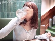 居酒屋デート後に玄関先で即フェラ抜き♡M男彼氏をた～っぷり焦らし寸止めでイジメて溜めた濃厚精液を口内射精ごっくん　主観 Vlog 日本人 カップル 巨乳 素人 調教 手コキ 変態 淫乱 痴女 個人撮影 10/16