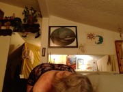 1233 Morning Sex With DawnSkye hot silver haired gilf 1/16