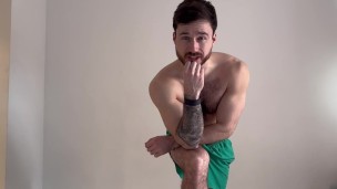 Giant jock shrunken test tube ass vore