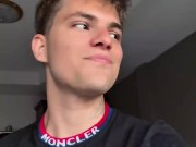 Submissive Blonde Twink Begs His Balkan Top for More 5/16