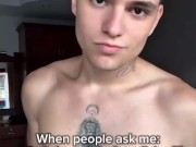 Resanu the Blonde Bottom Serves Up for Balkan Daddies 4/16