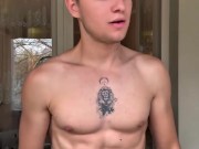 Balkan Blond Boy Breaks for His Bisex Masters 15/16