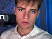 Daddy Dominates Balkan Blond Twink in Hotel Room 8/16