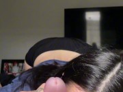 Lunah Blanc wakes up Ragnar Blanc with affection... and a deep blowjob full of drool 5/16