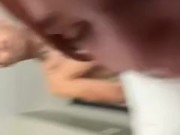 White teen gets smacked on air mattress bbc backshots 10/16
