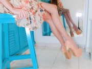 Sitting here on a stool, legs crossed just so... waiting for you to notice how tempting this little 1/16