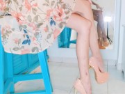 Sitting here on a stool, legs crossed just so... waiting for you to notice how tempting this little 6/16