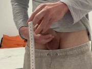 Midiendo mi pene 3/16