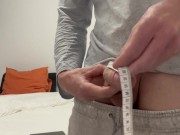 Midiendo mi pene 7/16