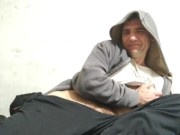 In the evening I try to make the pleasant useful. 1/16