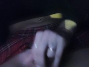 Intense close-up car masturbation – raw, real, and unfiltered! Shot up close to capture every steamy 12/16