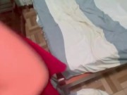 depois da festa de vestido vermelho com uma namorada  magrinha de 18 anos