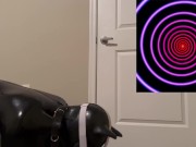 Latex Doggy Bitchsuit Spirals 12/16