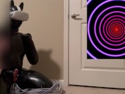 Latex Doggy Bitchsuit Spirals