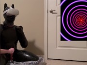 Latex Doggy Bitchsuit Spirals 15/16
