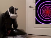 Latex Doggy Bitchsuit Spirals 16/16