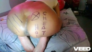 EBONY BROWN SKIN FEET TOES YOGA MIDGET SQUIRT ORGASM