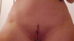 milf real orgasme kiny lingerie sucking my pink dildo